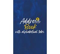 Pocket Address Book with Alphabetical Tabs - Small Purse Size (5x8) with Calendar & Birthday Reminder: Compact Journal to Record Telephone Number, ... and Notes for Home and Office (A-Z Index)