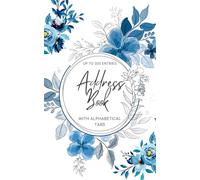 Pocket Address Book with Alphabetical Tabs - Small Purse Size (5x8) with Calendar & Birthday Reminder: Compact Journal to Record Telephone Number, ... and Notes for Home and Office (A-Z Index)