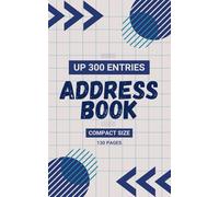 Pocket Address Book with Alphabetical Tabs - Small Purse Size (5x8) with Calendar & Birthday Reminder: Compact Journal to Record Telephone Number, ... and Notes for Home and Office (A-Z Index)