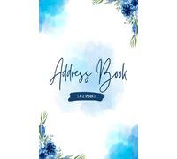 Pocket Address Book with Alphabetical Tabs - Small Purse Size (5x8) with Calendar & Birthday Reminder: Compact Journal to Record Telephone Number, ... and Notes for Home and Office (A-Z Index)