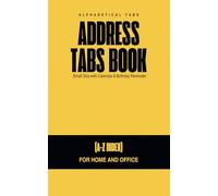Pocket Address Book with Alphabetical Tabs - Small Purse Size (5x8) with Calendar & Birthday Reminder: Compact Journal to Record Telephone Number, ... and Notes for Home and Office (A-Z Index)