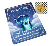 Pocket Animal - Cute Hug Pal Card | Figure Giocattoli In Resina Impostate Per Un Regalo Di Compleanno Per Bambini, Del Cesto Di Pasqua, Favore Della Festa Di Natale, Scambio Di Amici Di Scuol