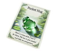 Pocket Animal Per Amico | Ricevi Un Cartoncino Amico Abbraccio Animale | Giocattoli Di Incoraggiamento Per Famiglia Amici Studenti Pasqua Compleanno Natale