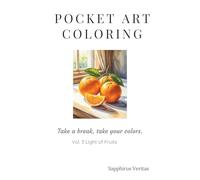POCKET ART COLORING Light of Fruits