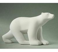 Pocket Art - Museo Miniature Scultura Replica - Orso Polare (Ours Blanc) - di Francois Pompon
