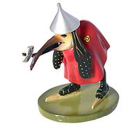 Pocket Art - Museo Miniature Scultura Replica - Uccello con Lettera -by Hieronymus Bosch