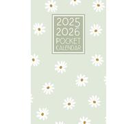 Pocket Calendar 2025-2026: 2 Year Monthly Planner for Purse Dated from January 25 to December 26 || 24 Months Diary Schedule Organiser with Holidays and Inspirational Quotes || Small Size - UK Edition