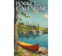 Pocket Calendar 2025-2026: 2-Year Purse Planner with Inspirational Quotes for January 2025 to December 2026 | Voyageurs Vintage National Park