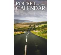 Pocket Calendar 2025-2026: Two-Year Monthly Planner for Purse, 24 Months from January 2025 to December 2026 with Inspirational Quotes | Rustic Roads Cover