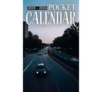 Pocket Calendar 2025-2026: Two-Year Monthly Planner for Purse, 24 Months from January 2025 to December 2026 with Inspirational Quotes | Peaceful Roads Cover