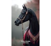 Pocket Calendar 2026-2027: Compact Monthly Planner: January 2026 to December 2027, With US Holidays, For Horse Lovers