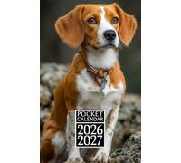 Pocket Calendar 2026-2027 For Purse: Monthly Planner With Small Size 2-Year From January 2026 To December 2027 With Holidays & Inspirational Quotes | Beagle Themed