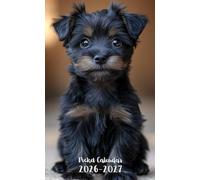 Pocket Calendar 2026-2027: Small 2-Year Monthly agenda from January 2026 to December 2027 purse size | Scottish Terrier (Scottie) Dog Design