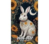 Pocket calendar 2026-2027: Two-Year Monthly Planner for Purse , 24 Months from January 2026 to December 2027 | Rabbit Cover