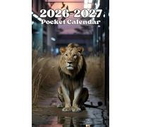 Pocket Calendar 2026-2027: Two-Year Monthly Planner for Purse , 24 Months from January 2026 to December 2027 | Lion Cover
