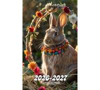 Pocket calendar 2026-2027: Two-Year Monthly Planner for Purse , 24 Months from January 2026 to December 2027 | Rabbit Cover