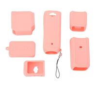 Pocket Camera Silicone Protective Case Weiches Präzises Design Handliche Kamera Schutzhülle für OSMO POCKET 3 Outdoor Aktivitäten Reisen Silikon (rosa)