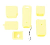 Pocket Camera Silicone Protective Case Weiches Präzises Design Handliche Kamera Schutzhülle für OSMO POCKET 3 Outdoor Aktivitäten Reisen Silikon (Gialla)