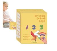 Pocket Cards Toys, Can't Tear Cognitive Card, Waterproof Learning, Preschool Learning Cards, Cognitive for Kids, Tear-Resistant Educational