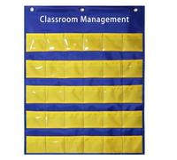 Pocket Chart for Classroom,Multifunctional File Organizer for Wall | Classroom Organization Teacher Accessories to Put Students’ Small Daily Items