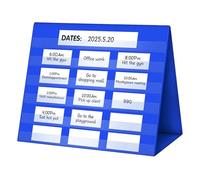 Pocket Chart Squares - Classroom Pocket Chart | Standing Pocket Chart | Doppio lato pieghevole Display Blending Board For Kids | Teachers | Kindergarten | Elementary Classroom | Home