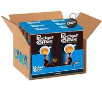 Pocket Coffee Espresso Decaffeinato Scatola con 18 Praline di Finissimo Cioccolato e Ripieno di Caffe DEC 225g [CAIYA® BOX da 6 Confezioni]