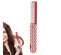 Pocket Comb Tool, Fine Wide Teeth, Folding Styling Brush, Portable Detangling Accessory for Combing Hair Beards Mustache in Girls Daily Grooming and Travel Use, Green, Pink, Red