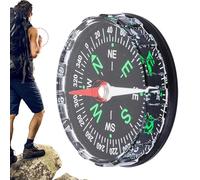 Pocket Compass -Simple Hiking Çompass |Precise Waterproof Portable Instrument | Multifunctional Sighting Navigation Ćompass,for Men Women Youth Teens Boys Girls Survival Traveling Mountaineering