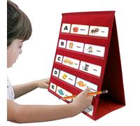 Pocket desktop - Tavolo tascabile per classe | Board tascabile per uffici a doppio lato e autonomo, supporto portatile per dimostrazioni di classe, forniture di per E