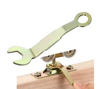 Pocket Door Wrench Compact Pocket - Easy Door Alignment Tool for Bifold & Sliding Closet Doors | Lightweight Handy Wrench for Quick Track and Hinge Adjustment