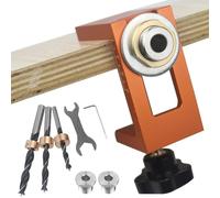 Pocket Dowel Hole Jig, Adjustable Carpentry Locator, Woodworking Tools Set, Pocket Screw Jig Kit, Stabile Dowel Jig, Woodworking Dowel Jig, Adjustable Jig System, Carpentry Locator Kit, Woodworking