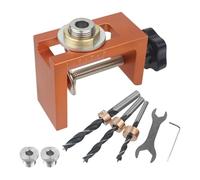 Pocket Dowel Hole Jig, Adjustable Carpentry Locator, Woodworking Tools Set, Pocket Screw Jig Kit, Stabile Dowel Jig, Woodworking Dowel Jig, Adjustable Jig System, Carpentry Locator Kit, Woodworking
