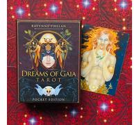 Pocket DREAMS OF GAIA Tarot Cards Deck Ravynne Phelan Blue Angel PDG81