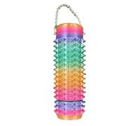 Pocket Fidget Toy, portatile Spiky Keychain, 3D Printed Sensory Tool, Anti-Stress Self Regulation Aid, Spinner Keyring, Ideal for Adults, Desk, Travel, Classroom, and Home Use