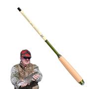 Pocket Fishing Rod - Telescopic Tiny Fish Pole, Extendable Outdoor Tool, Non-Slip Handle Rod, Compact Lightweight Gear, Anglers Beginners Amateurs | Convenient Travel Equipment For Lakes Rivers Ponds