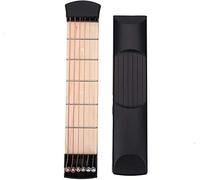 Pocket Guitar 6 Fret Portable Practical Guitar Practice Tool Gadget per principianti Chord Trainer Allenamento Di Forza