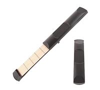 Pocket Guitar 6 String 6 Fret Guitar Portable Guitar Chord Practice Tool Guitar Practice Neck con Custodia Per Allenamento Per Principianti