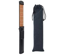 Pocket Guitar Allenatore di Chitarra Strumento Pratica 6 Fret Portable Practical Practice Tool Accordi Gadget Mini Tasti Tastiera Strings Acustica Trainer per Principianti Chord Esercizio a Dito