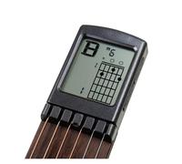 Pocket Guitar Chord Trainer 6 Fret Portable Practice Tool with Chord Name Fingering Chart Metronome Display Screen