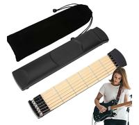Pocket Guitar Chord Trainer - Strumento Per Esercitarsi Sugli Accordi Di Chitarra Tascabile | Strumento Per Esercitarsi Con Gli Accordi Per Chitarra Portatile Con Tastiera A 6 Tasti Per Chitara - Stru