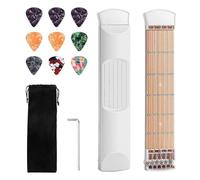 Pocket Guitar Practice Neck 6 Frets Chitarra Portatile Chord Trainer Strumento Pratica Per Starter Guitar Trainer Strumento