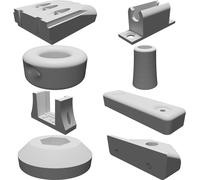Pocket Hole Jig Set Professional with Mini Guide & Stand - Workshop Tool Kit
