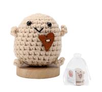 Pocket Hug Mini Plush, Pocket Hug Positive Mini Potato Patate, Bambola Di Patate a Maglia, Patata Positiva Divertente Creatività, Creative Knitted Wool Potato Dol per La Tua Famiglia, Fidanzate