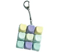 Pocket Keyboard Toy, Sensory Clicker Stress Relief Gadget, Mini Button Fidget with Tactile Feedback, Compact Keychain Style Portable Build, Interactive Desk Toy Sl esign, for Work