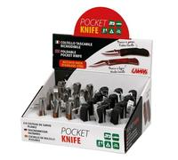 Pocket Knife, coltelli tascabili richiudibili, espositore 24 pz Completo di Moto
