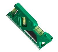 Pocket Leveler Magnetic | Versatile Practical Small Leveling Tool Small Leveler Bubble Convenient Portability,Accurate Leveling Measuring Tool Carpenter Levelers For Home Commercial Use