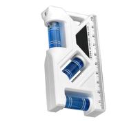 Pocket Leveler Magnetic | Versatile Practical Small Leveling Tool Small Leveler Bubble Convenient Portability,Accurate Leveling Measuring Tool Carpenter Levelers For Home Commercial Use