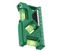 Pocket Leveler Magnetic | Versatile Practical Small Leveling Tool Small Leveler Bubble Convenient Portability,Accurate Leveling Measuring Tool Carpenter Levelers For Home Commercial Use