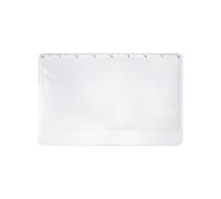 Pocket Magnifying Ruler - Slim Optical Sheet, Compact Measurement Viewer