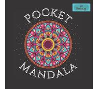 Pocket Mandala: Mandala Pocket size Coloring Book, Adult coloring books Mandelas ,40 unique hand-drawn mandalas, Travel size